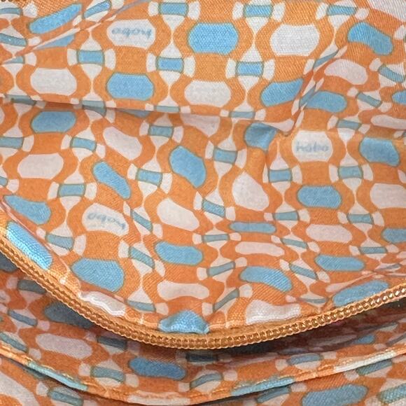 HOBO Pink and Tan Crossbody Bag with convertible wristlet strap - Picture 8 of 8